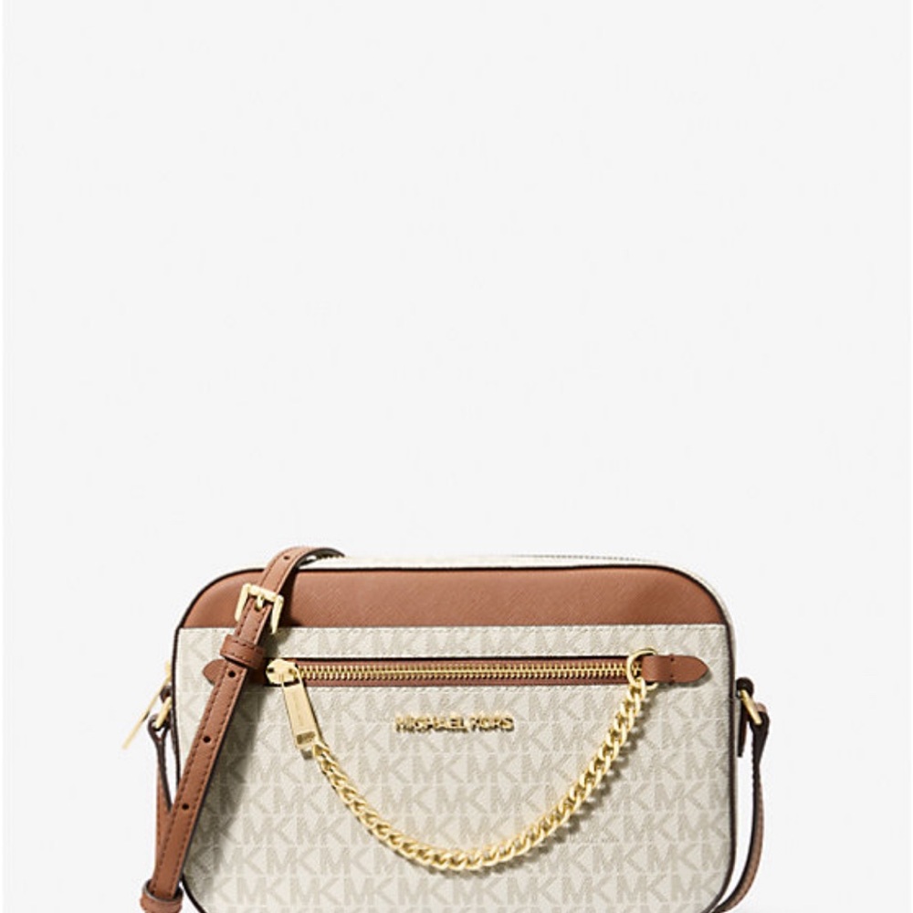 MK large logo crossbody bag